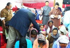 Praying for Sick in Bhutan